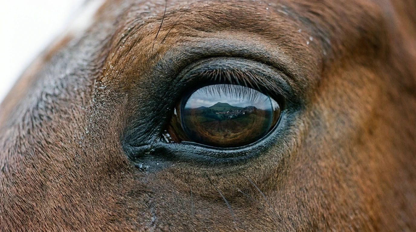 Un regard de cheval au L’ETRIER MOULINOIS, Bressolles